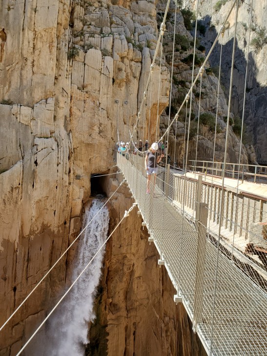 Caminito suspension bridge